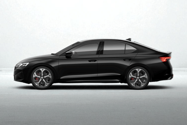Skoda Octavia RS Magic Black Color Image